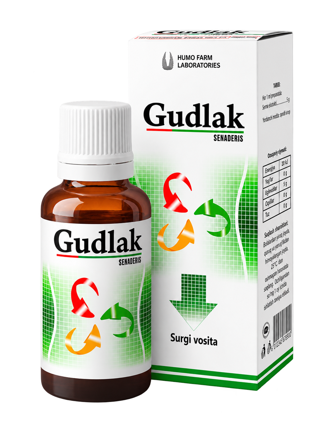 Gudlak — syrup, Humo Pharm